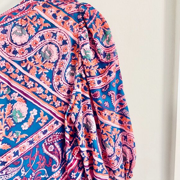 ba&sh Falba V Neck Maxi Dress LIKE NEW - Picture 4 of 12